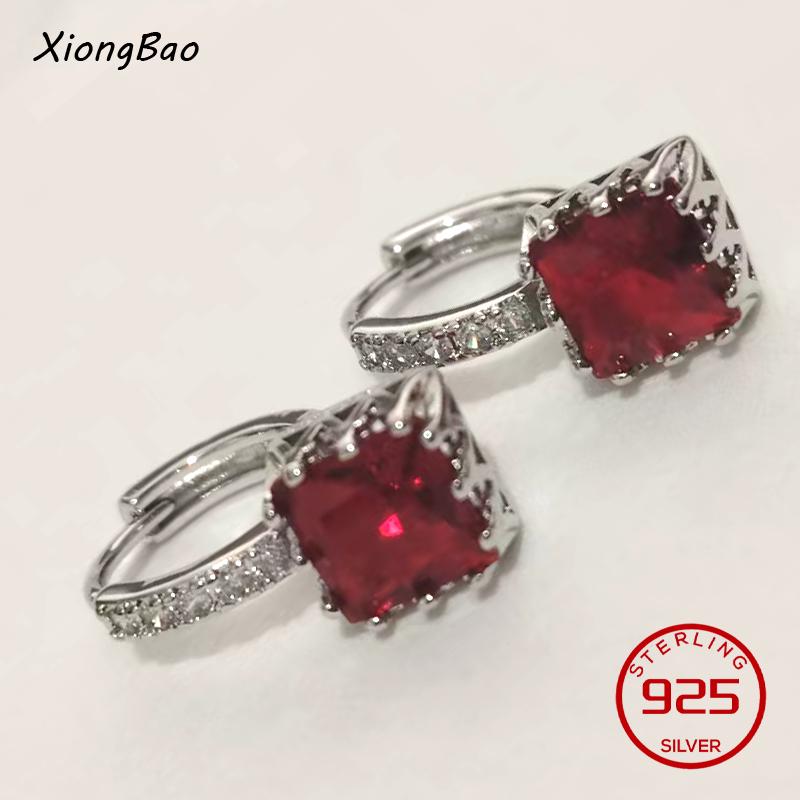 Luxury Shine Stamp 925 Sterling Silver Post Gold Plated Earrings Inlaid Boutique White Zircon Women Hook Drop Earrings Gift