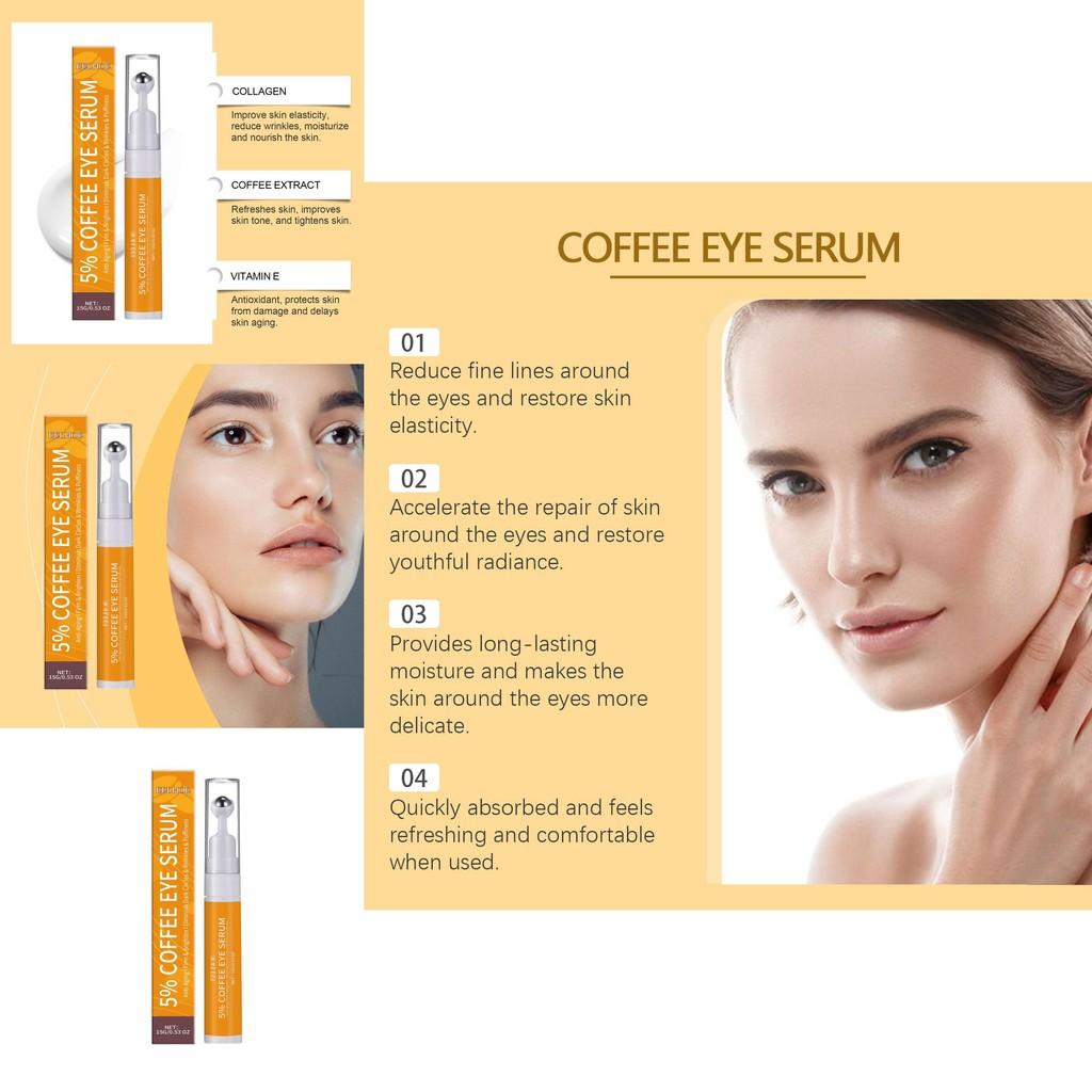 Eelhoe Caffeine Eye Cream Nourishing Hydrating Firming Cream For Comfortable Eye Care