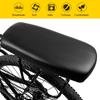 Thickened Bike Rear Seat PU Leather Bicycle Rear Seat Portable Bicycle Back Seat  Comfortable Rides
