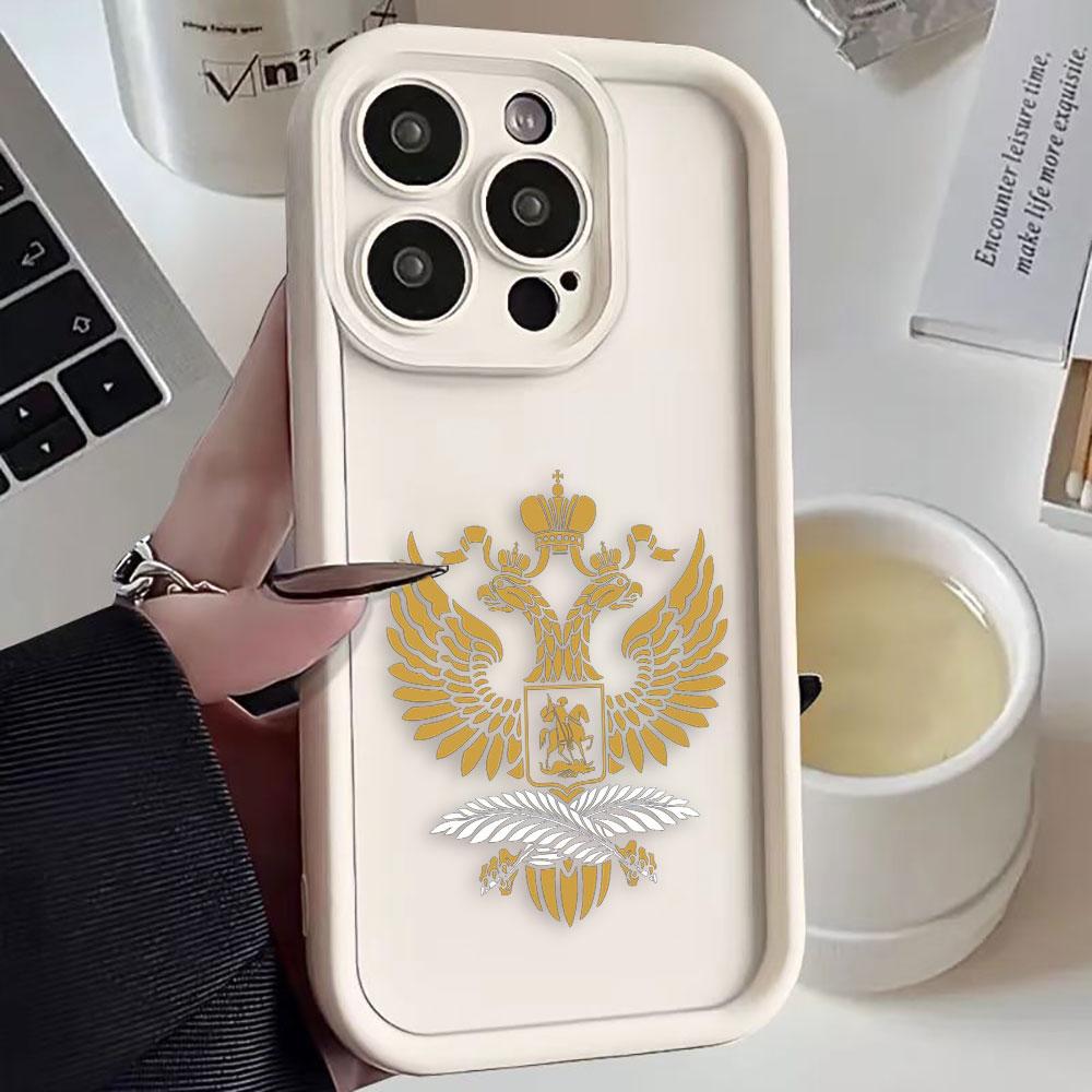 Russian Emblem Flags Phone Case For HONOR X9D X9B X9A X8C X8B X8A X8 X7A X6A X7 X9 MAGIC 5 6 7 8 Y9 DIY Shell Funda Case Cover