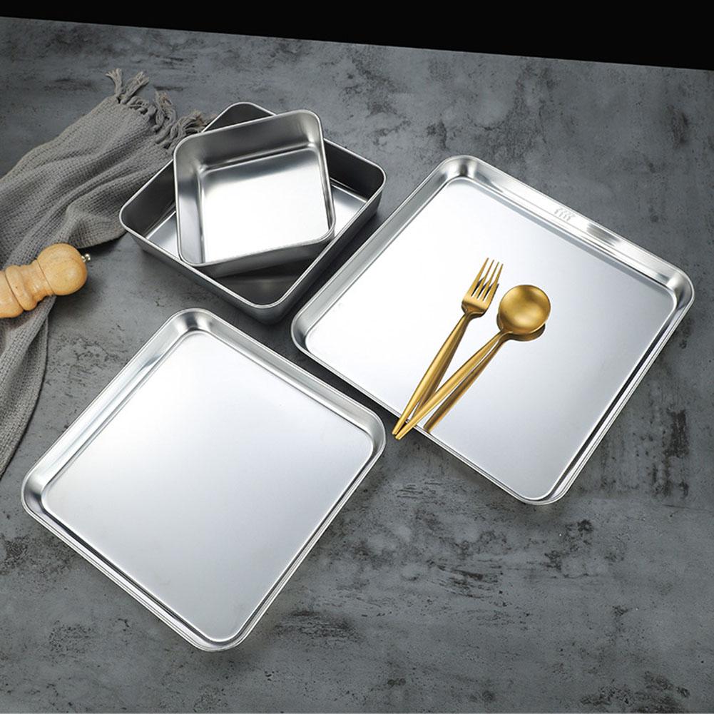 Stainless Steel Oven Baking Tray For Cookie Sheet for For Cookie Preparation