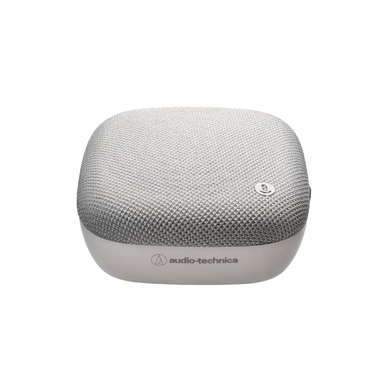 Audio-Technica AT-CSP1 Speakerphone, Wired, Compact USB PC Microphone with Echo Canceller, Mute Button, Volume Control, 360° Sound Pickup, Ideal for