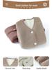 Women's Lamb Fleece Vest Coat - Warm Winter Fashion for Mom