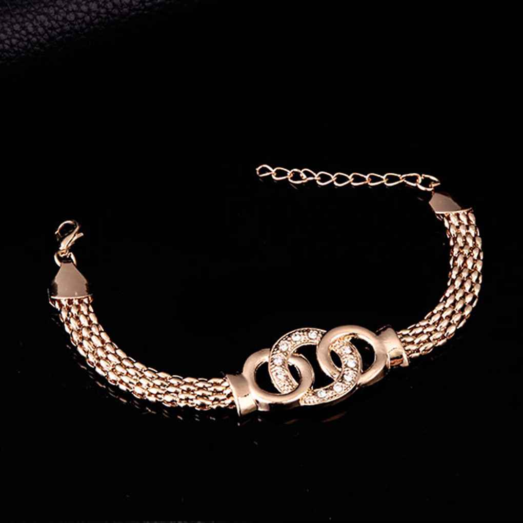 Zeremonie Strass Schmuckset Mädchen Party Legierung Halskette Ring Ohrring Armband Kit Dekoration Schmuck Geburtstagsgeschenk