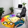 1pc Adventure Time Friendship Office Round Area Rug, Under Office Chairs Bedroom Living Room Home Decor  A1022288