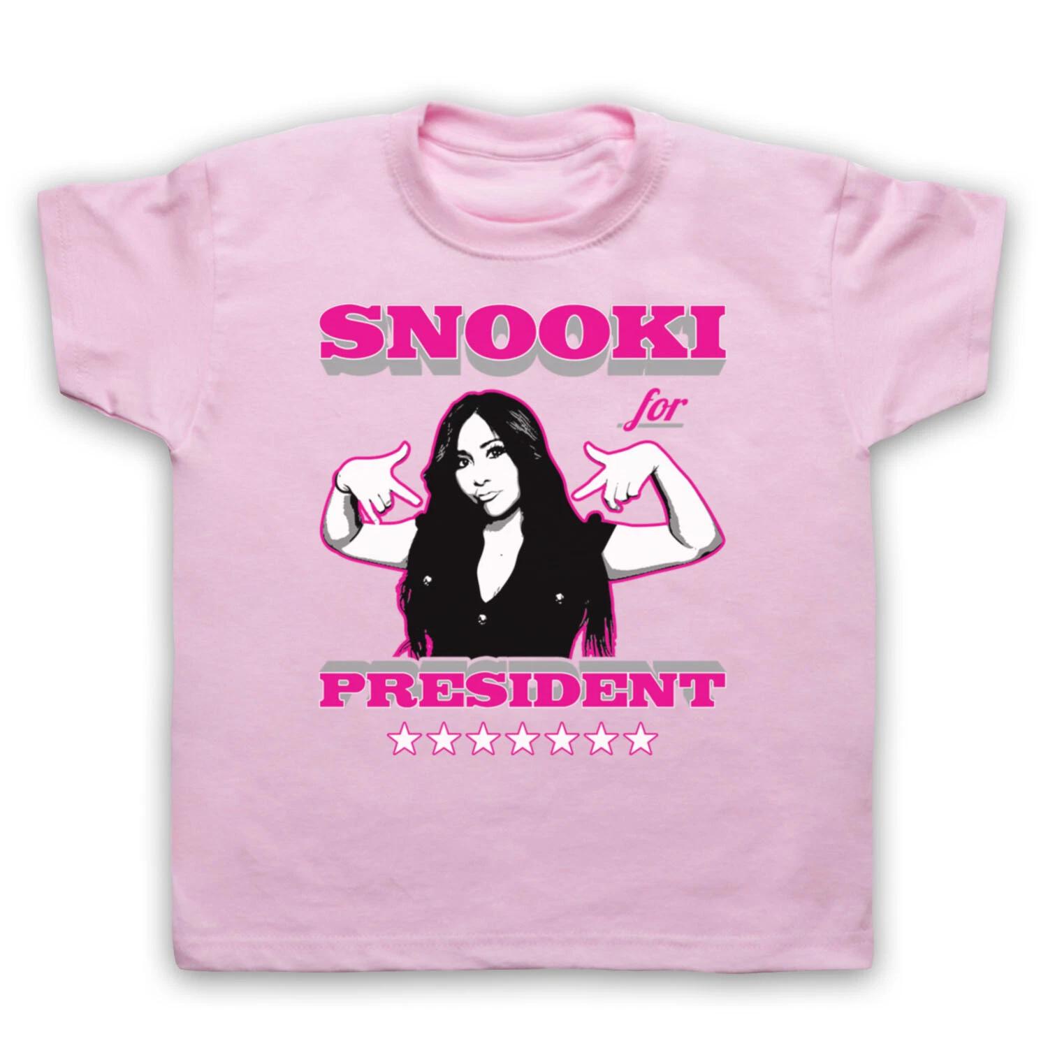 SNOOKI В ПРЕЗИДЕНТЫ JERSEY SHORE НЕОФИЦИАЛЬНОЕ ФАН-ТВ ДЕТСКАЯ ДЕТСКАЯ Футболка 100