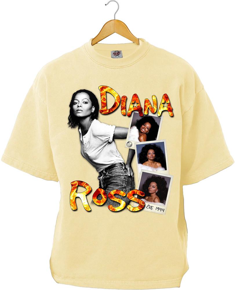 

Vintage Diana Ross Tshirt Short Sleeve All Size S to 5XL NZL235 Unisex T-Shirt XL