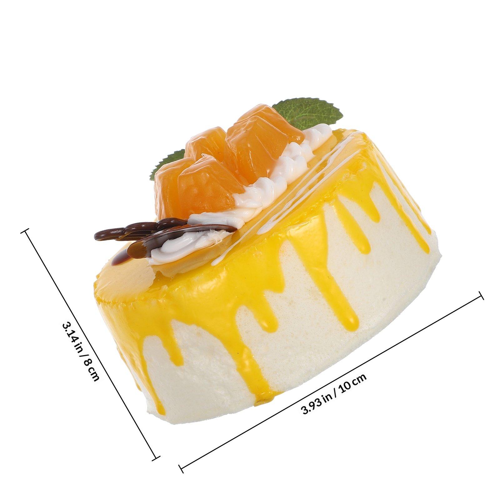 Highly Realistic Faux Birthday Cake Decoration for Cake Shop Display Photo Shoot Styling Home Bakery Wedding Celebration Prop