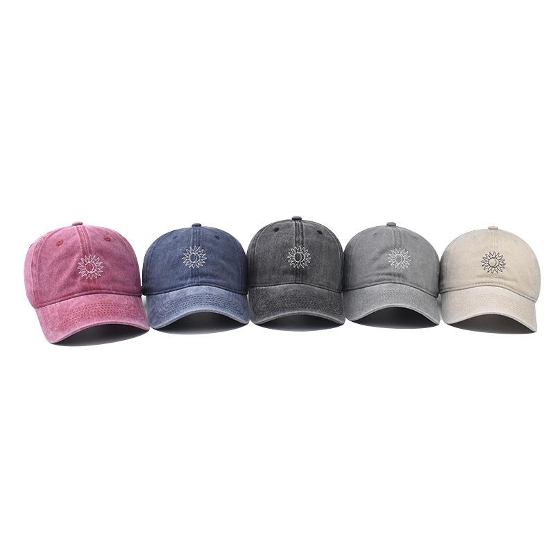Cotton personalized sun baseball cap four seasons new personalized embroidered cap