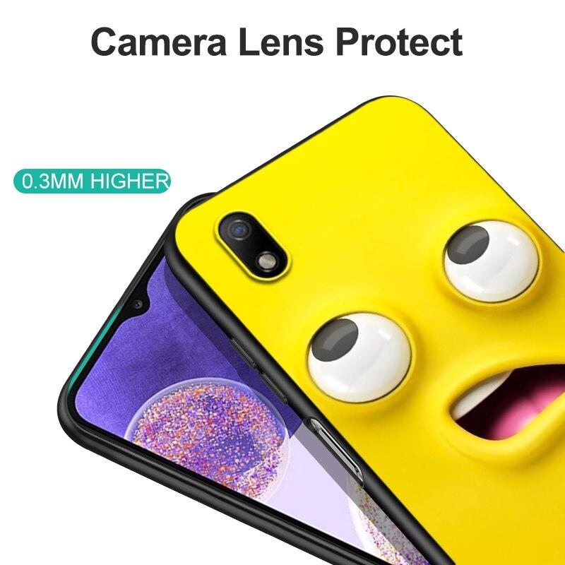 For ZTE Blade A7 2019 Phone Back Cover Black Tpu Case Cute Funy