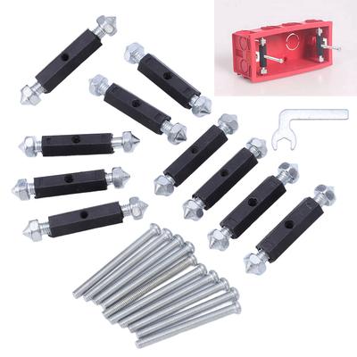Cassette Repair Device Wall Electrical Box Screw Tool 118 for Type Light Switch Socket Junction Electrical Box Repair Kit