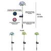 Waterproof Solar Hydrangea Flower Lamp Landscaping Landscape Light  Villa Courtyard Landscape Court