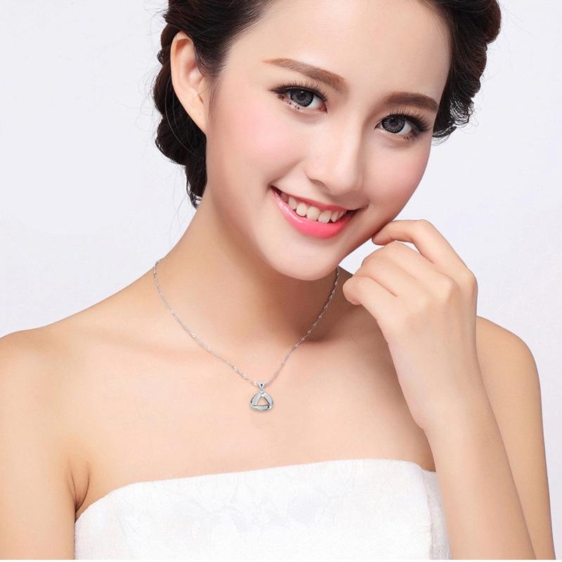 

Ожерелье с микровставкой Pure, высококачественная подвеска, одиночная подвеска