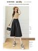 Women's High-Waisted 3/4 Length Korean Style Wide-Leg Culottes - Summer 2026 Fashion, Casual, Loose, Versatile, and Thin.