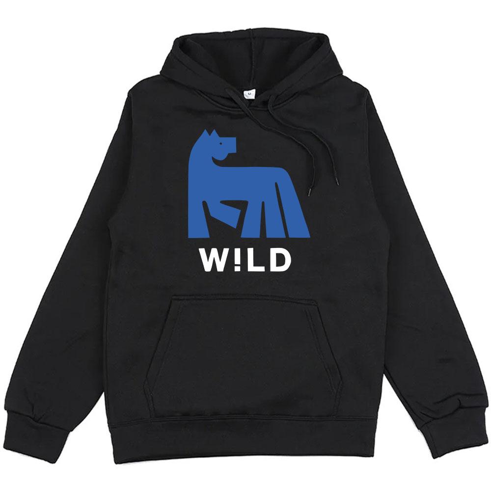 

W!LD Album Graphic Hoodies Russ Singer Funny Cartoon Print Sweatshirts Fleece Loose Unisex Streetwear Men Women Clothing Grunge XXXL