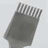Chisel en Cuir Affûté de Haute Qualité Style Français Fer à Surpiquer Acier à Outils Outil de Perforation du Cuir Poli-3,85 Mm