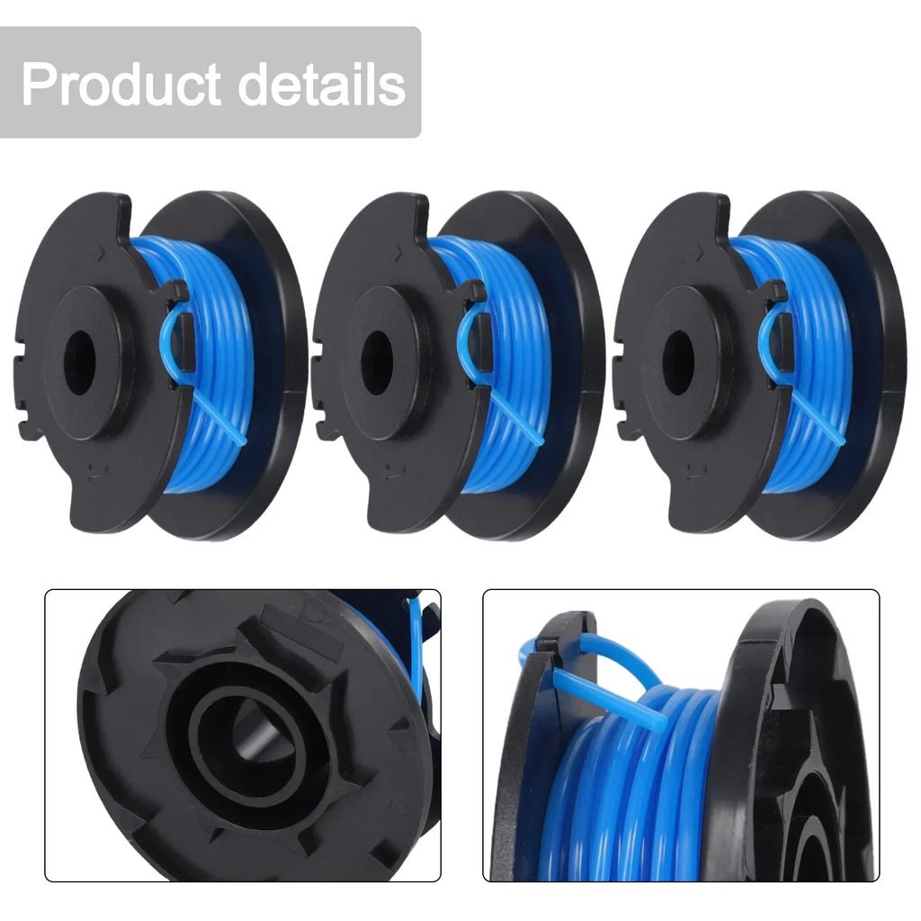 3pcs Line Spools For Spool For 18V OLT1832 P2000 P2001 P2002 P2003 RLT183113 Garden String Trimmer Accessories Replacement