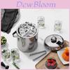 Stainless Steel Ice Bucket Double Layer Cooler For Bar Lounge Party And Wine Storage