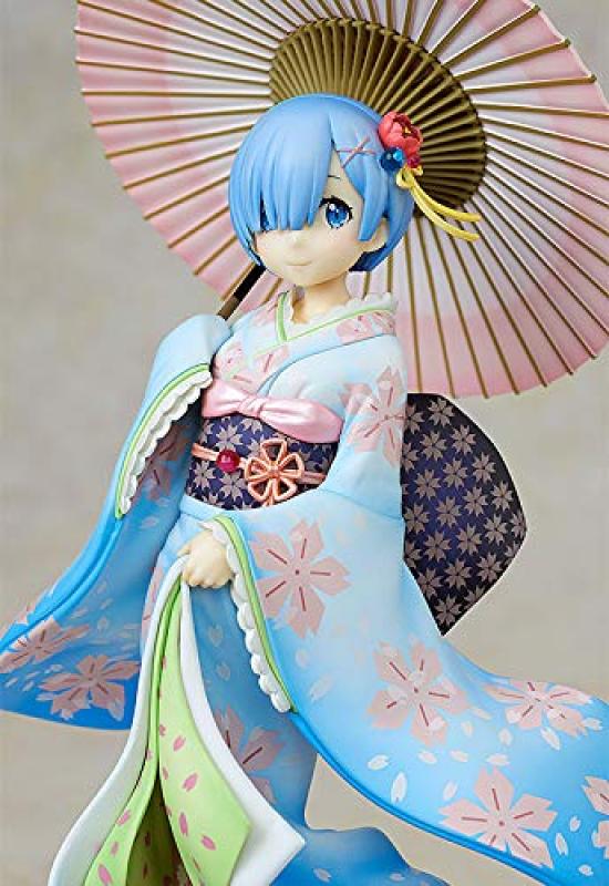KADOKAWA KDcolle Re:ZERO -Starting Life In Another World- Rem Ukiyo-e Sakura Ver. 18 Scale ABS&PVC Painted Finished Figure KK31773