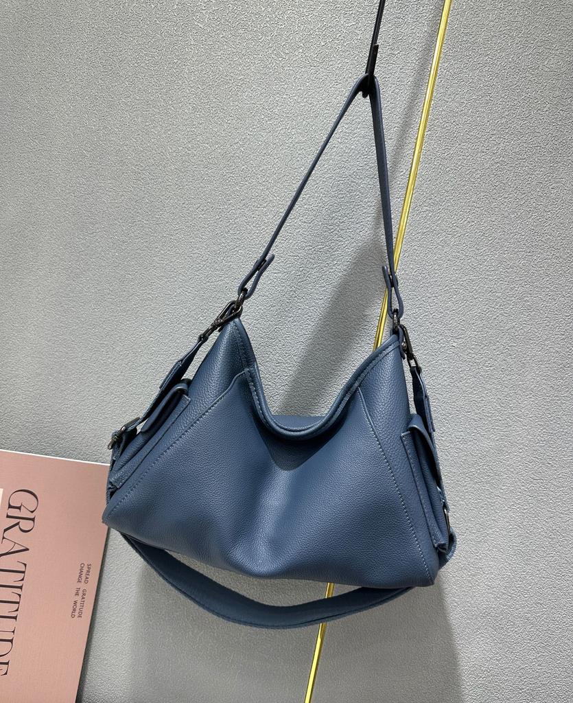 The First Layer Of Cowhide Casual Versatile Women'S Bag Change Shoulder Underarm Messenger Bag Women'S Handbag Large Capacity Leather Soft
