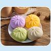 Prank Stress Relief Bun Toy Realistic Steamer Toy