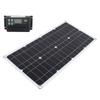 250W Monocrystalline Solar Panel Kit with 10A Charge Controller Dual USB Ports for RV Car Boat Battery Charging
