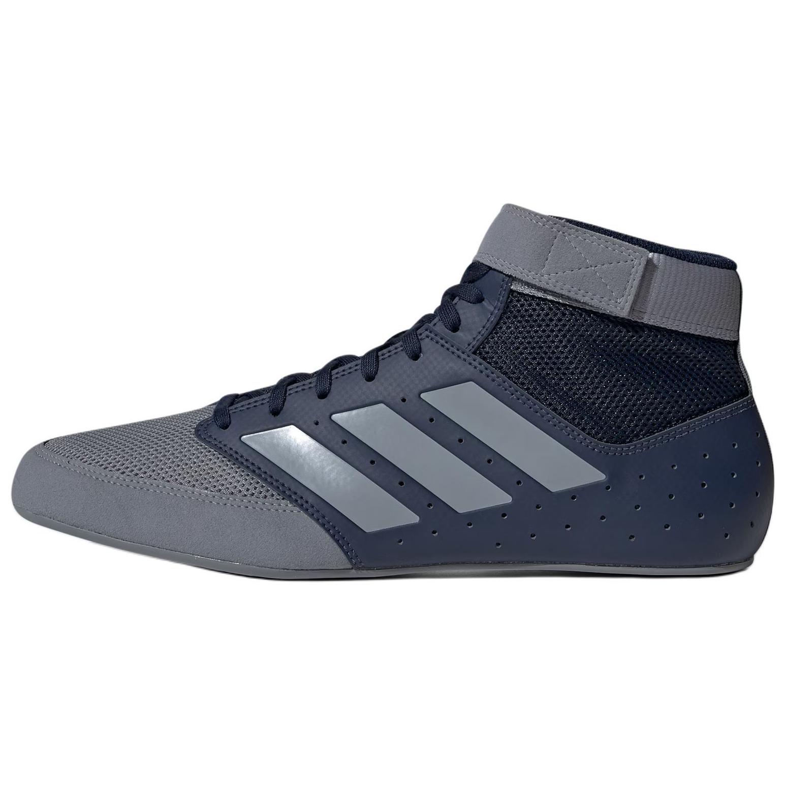 

Adidas Mat Hog 2.0 Comfortable Slip Resistant Abrasion Resistant Mid top Training Shoes Men s Gray Blue F99820 46⅔