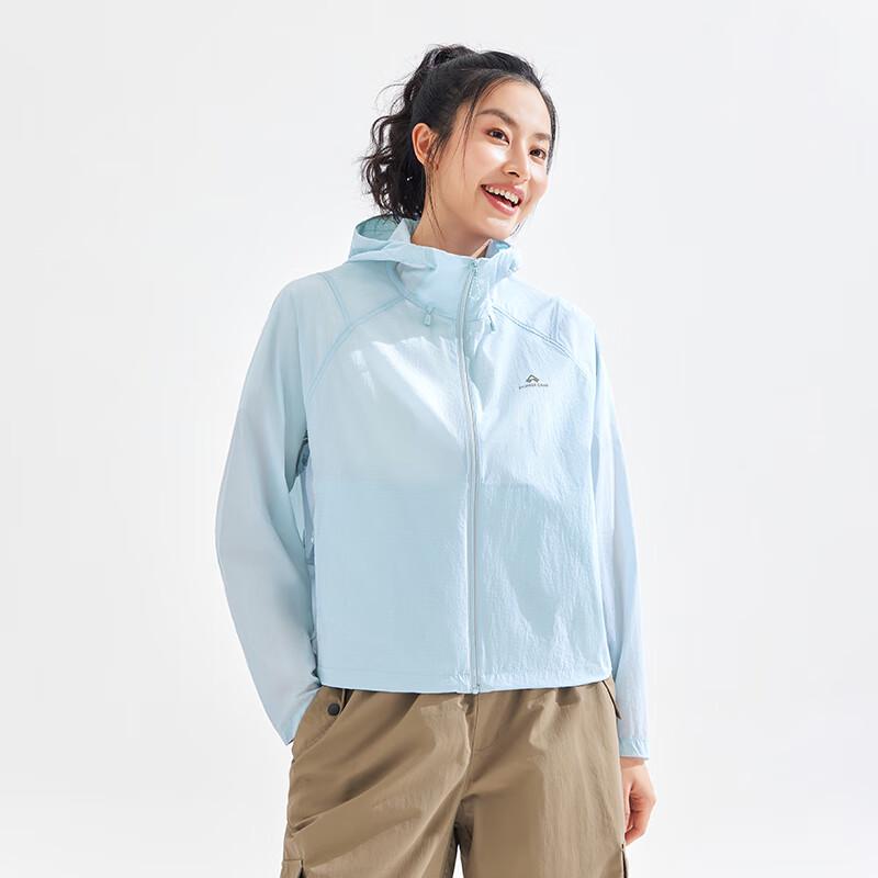 Touluzhe Women's Lightweight UV Protection Hooded Jacket