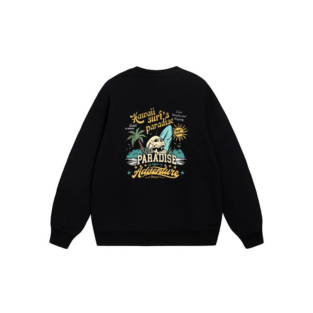 Nike Fashion Outdoor Breathable Versatile Solid Color Letter Logo Crewneck Sweatshirt Unisex Sweatshirt Black BV2667-010(TEAM1061-3.3.11)