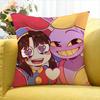 Jax Brooches Cartoon   Various Sizes Square Pillow Case For Car Home Bedchamber Decor