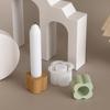 Multipurpose Sturdy Silicone Clovers Plaster Holder Mould Set Portable for Resin Plaster Craft Supplies Assorted Sizes