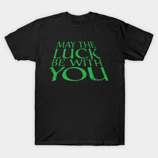 

Men Black Print T-shirt May The Force Be With You No-Cut Transfer Paper Print Cotton Tshirt L чёрный