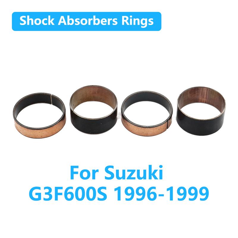 Fork Bushings External Guide Rails Shock Absorb Up Down Set For Suzuki G3F600S 1996-1999 1998 1997