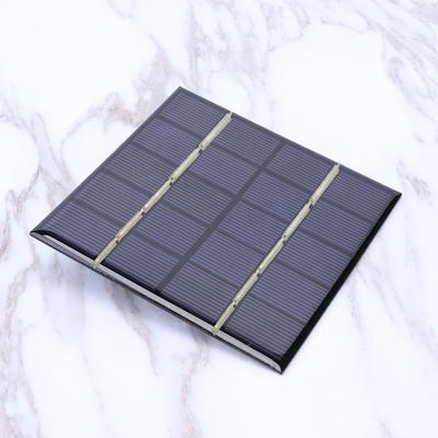 5/10pcs Mini Solar Cells 3W 5V Solar System Kit 240MA for DIY Charge Solar Panels 10x10cm For Phones,Laptops, Lights
