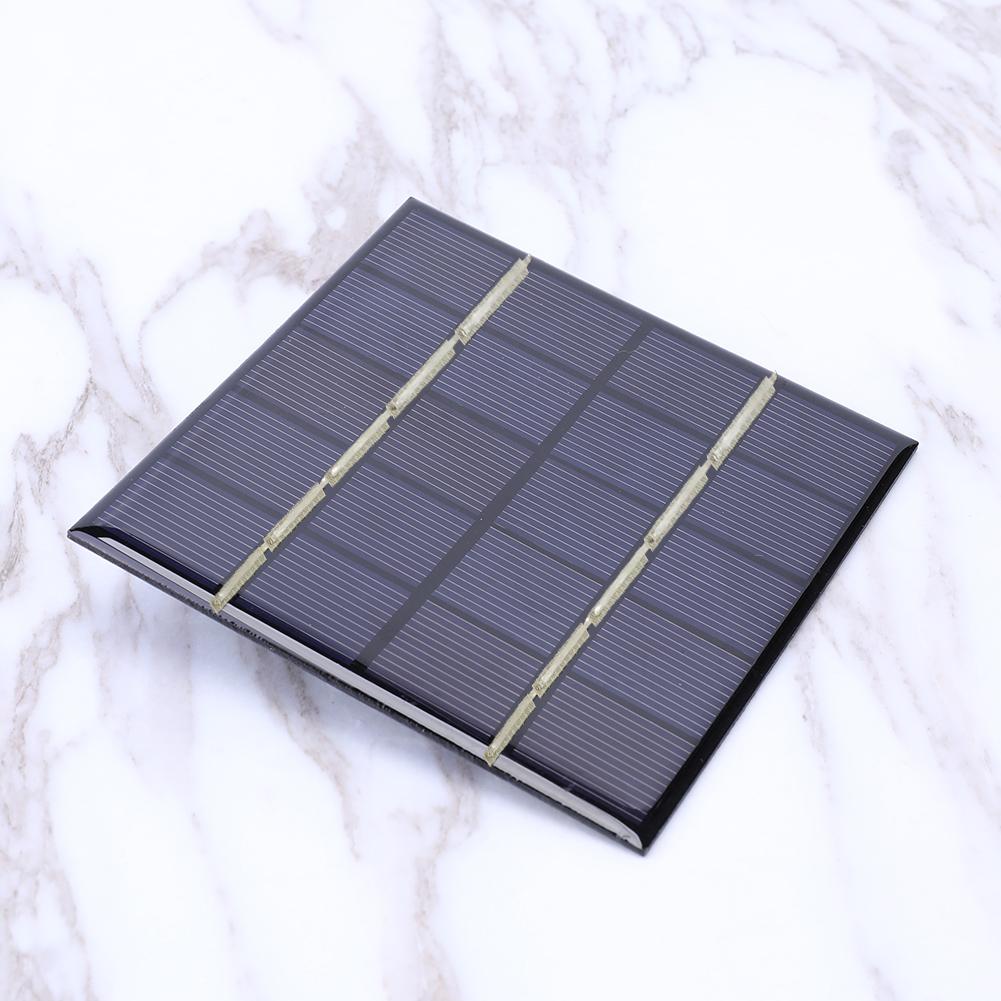 5/10pcs Mini Solar Cells 3W 5V Solar System Kit 240MA for DIY Charge Solar Panels 10x10cm For Phones,Laptops, Lights