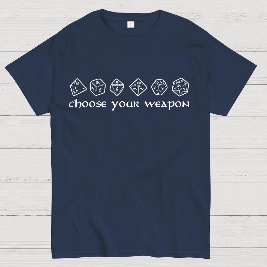Choose Your Weapon Cotton Summer Casual Cool Loose T-Shirt