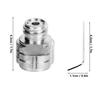 CO2 Cylinder Refill Adapter Female Thread G1Celsius2 to Male Thread TR21-4 for   Soda  (Gold )