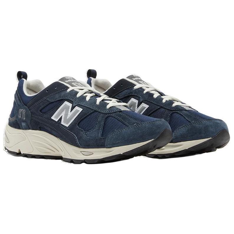 New Balance NB 878 Comfortable Low-Top Running Shoes Unisex sneaker Navy-Blue CM878OB1