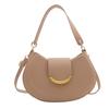 Simple Girls Crossbody Bag Half-Moon Ladies Messenger Bag Korean Style Small Shoulder Bag  Gifts