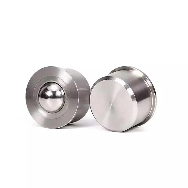 1Pcs Universal Ball Roller Bearing Stainless Steel Round Durable Wheel Transfer Bearing Roller Balls 7.5/9/11/15/18/24/30mm
