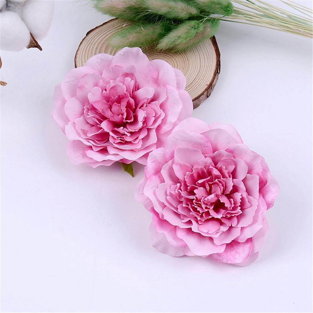 5 Stück 10CM Große Künstliche Pfingstrose Blume Hohe Qualität Seidenrose Für Hochzeitsparty Heimdekoration DIY Kranz Geschenk Clipart Blume