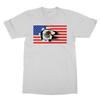 Mexican Blood Inside Me Mexican American Flag Men's T-shirt