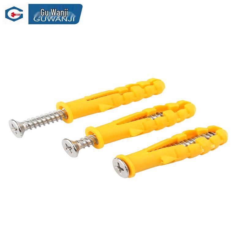 GUWANJI Yellow Fish Cross Recess Drive-in Expansion Anchor Set