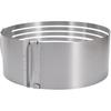6 to 8 Inch Adjustable Cake Ring for Cutting Layers, Slicing and Leveling Cakes, Stainless Steel 7-Layer Cake Toast Slicer Leveler