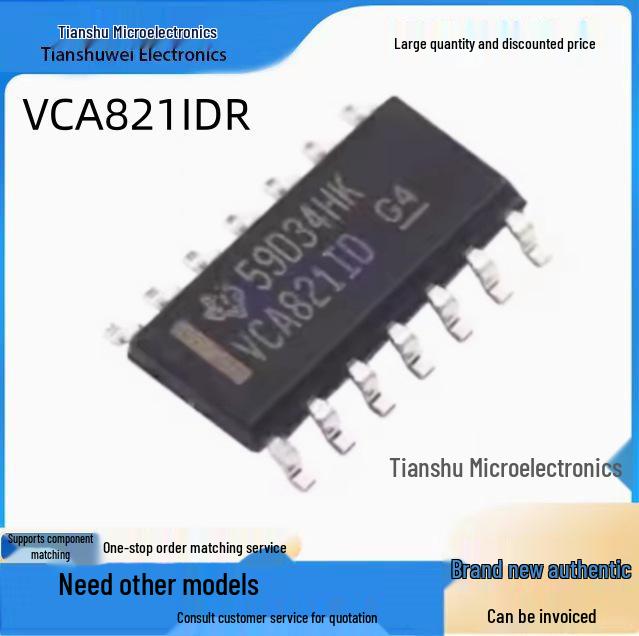 

VCA821IDR SOP14 Adjustable Voltage-Controlled Gain Amplifier - New & Original