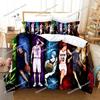 Anime Kids Kuroko's Basketball Bedding Set 3D Print Comforter Luxury Duvet Cover Set Home Textile Queen King Single Size Cartoon