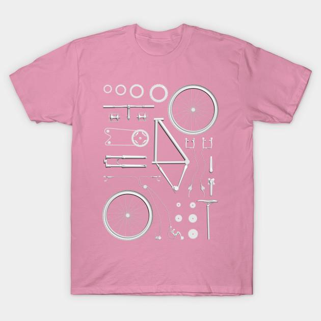 Μπλουζάκι Γυναικείο Ποδήλατο Σχέδιο Harajuku Kawaii Καλοκαιρινό Κοντομάνικο Γυναικείο Μπλουζάκι Top