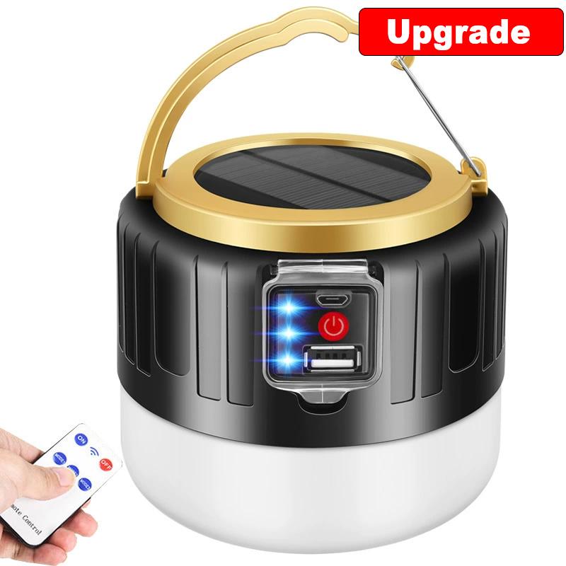 Portable Camping Lamp - Adjustable Tent Light,  Folding Durable Outdoor LED Lantern for Fishing, RV, Hiking Emergency & Survival