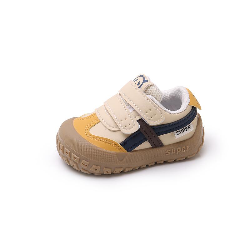

Baby boy toddler shoes 2025 autumn new 1-2 one-3 year old children s shoes women s spring and autumn soft-soled children s functional shoes 20 yards inner length 13.5cm жовтий