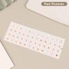 Round Keyboard Sticker Transparent Keyboard Cover English/Korea/Russian/Arabic Sticker For Dust Protection Laptop Accessories